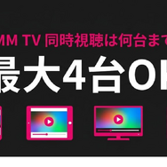 DMM TV 同時視聴