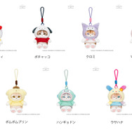 ぽてふわマスコット　9種　各2,200円