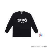 TWINS☆☆ロングTシャツ(アクリルバッジ付き)