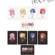 上倉エクさんイラスト 白いワンピースver.&黒いワンピースver. トレーディングブロマイド