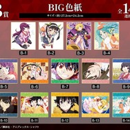 B賞 BIG色紙（全14種）