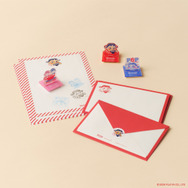 peko ×Afternoon Tea「レターセット」「スタンプ（全3種）」