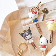 おとなのサンリオ「バッグキークリップ サンリオキャラクターズ」全4種　使用イメージ