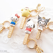 おとなのサンリオ「バッグキークリップ サンリオキャラクターズ」全4種　使用イメージ