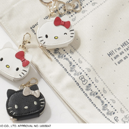 ハローキティ × grove「フェイスチャームポーチ」全2色