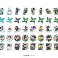 TVアニメ『忍たま乱太郎』× ROUND1　9店舗限定カプセルトイ「フレークシール」全10種