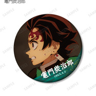 トレーディング場面写マット缶バッジ_竈門炭治郎