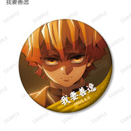 トレーディング場面写マット缶バッジ_我妻善逸