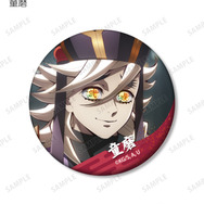 トレーディング場面写マット缶バッジ_童磨