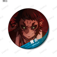 トレーディング場面写マット缶バッジ_獪岳