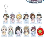 「トレーディング ちびキャラ レース着物ver. アクリルキーホルダー」