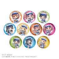 トレーディングデフォルメ缶バッジ