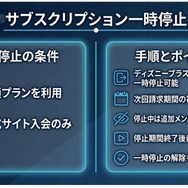 Disney+ 解約 サブスクリプション一時停止条件と手順・ポイント