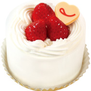 「母の日 たっぷり苺のケーキ」