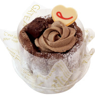 「母の日 チョコレートのフラワーケーキ」