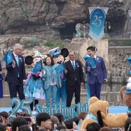 ミッキー＆ミニーもセレモニーに登場！東京ディズニーシー25周年イベント盛大に開幕！