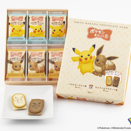 ポケモン東京ばな奈 はみ出しチョコのクッキーサンド 12枚入