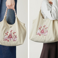 リッチな刺繍のトートバッグ  RMPK-01