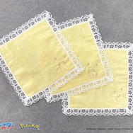 レース付きタオルハンカチ