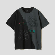 『僕のヒーローアカデミア』×グラニフ　「VILLAIN VS HERO｜切替ビッグシルエットTシャツ」