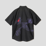 『僕のヒーローアカデミア』×グラニフ　「深淵闇躯｜ルーズフィット半袖シャツ」背面