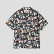 『僕のヒーローアカデミア』×グラニフ　「いざ！エンデヴァー事務所！｜オープンカラーシャツ」