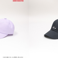 サンリオキャラクターズ×ライトオン　「刺繍キャップ（KIDS）」ライラック（クロミ）、ブラック（同）