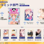 総合コミック部門受賞作一覧