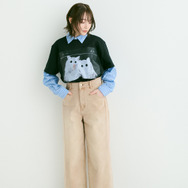 「家電（クロ×クロ）」コーディネート