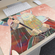 TVアニメ『葬送のフリーレン』アイゼン Ani-Art マルチデスクマット　使用イメージ