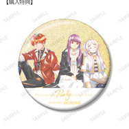 TVアニメ『葬送のフリーレン』集合 B Ani-Art aqua label 75mmグリッター缶バッジ AMNIBUS限定特典