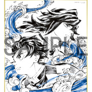 『劇場版「鬼滅の刃」無限城編 第一章 猗窩座再来』キャラクターデザイン・総作画監督 松島 晃 描き下ろし色紙