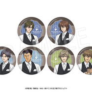 トレーディングマット缶バッジ　Cafe Staff ver.（全6種）