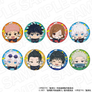 「カンバッジ（ランダム）shopping ミニキャラ ver.」価格：550円（税込）セット：4,400円（税込）