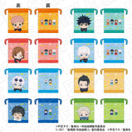 「巾着 shopping ミニキャラ ver.」価格：各1,320円（税込）