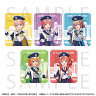 JR東海 「推し旅」×『五等分の花嫁＊』トラベルステッカー（全5種）