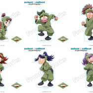 『忍たま乱太郎』select×collect -オールスターアクリルスタンド-