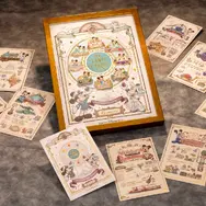 ポストカード、ピンバッジ