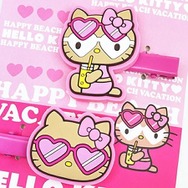 日焼けキティクリップ