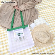 I'm Doraemonシリーズ「メッシュトートバッグ」使用イメージ