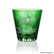 MOOMIN 江戸切子グラス（スナフキンとヨクサル）