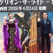 「エヴァンゲリオン・ザ・ライド -8K-」オープニングセレモニーの様子