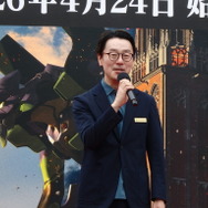 「エヴァンゲリオン・ザ・ライド -8K-」オープニングセレモニーの様子