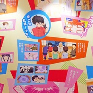 「TVアニメ『らんま1/2』展」の様子