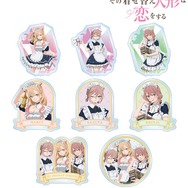 描き下ろし 星空メイドver. トレーディングクリアダイカットステッカー