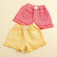 【アニメちいかわ】ギンガムショートパンツ