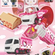 タカラトミー「トミカ ジョブレイバー TJBEX キャリーブレイバー ハローキティ エクスプレス トラック」商品パッケージ