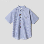 『ジョジョの奇妙な冒険』×グラニフ　「オインゴ・ボインゴ兄弟｜ルーズフィット半袖シャツ」