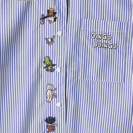 『ジョジョの奇妙な冒険』×グラニフ　「オインゴ・ボインゴ兄弟｜ルーズフィット半袖シャツ」承太郎、イギーたちを刺繍で表現