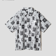 『ジョジョの奇妙な冒険』×グラニフ　「天国への扉｜ルーズフィット半袖シャツ」